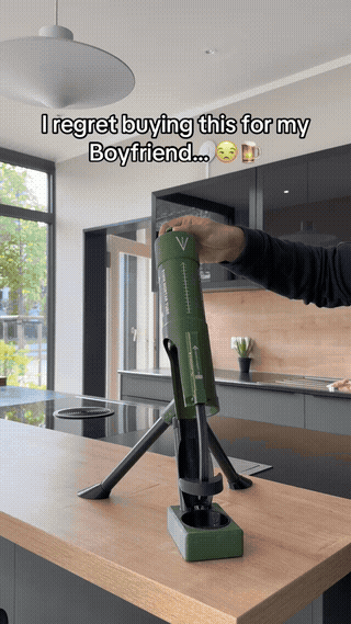 Mortar Style Beer Bottle Opener